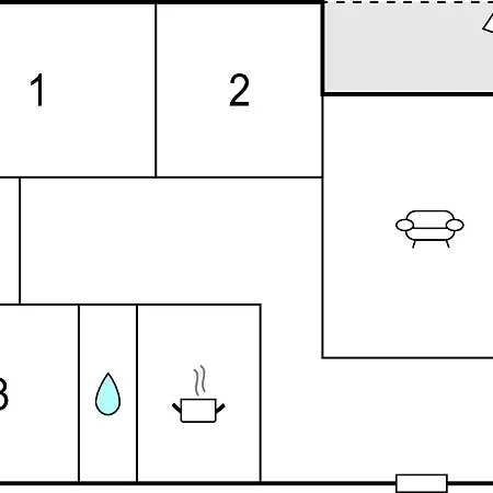 Three-bedroom In *